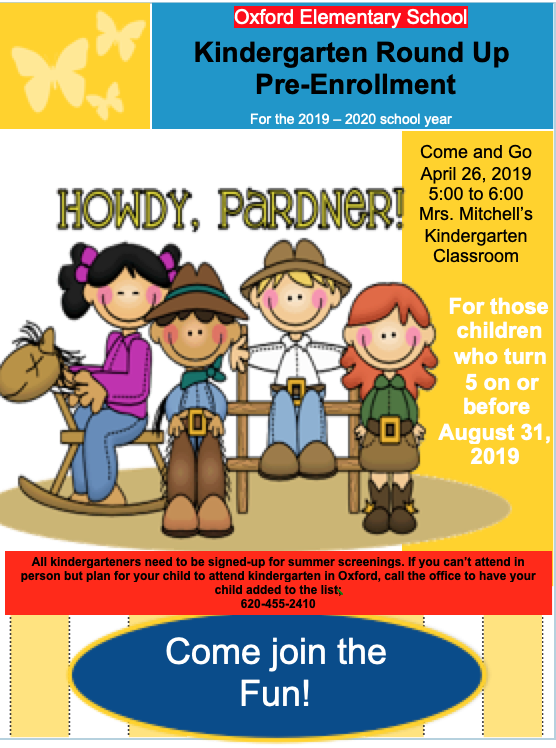 Kindergarten Round-Up