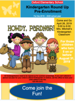 Kindergarten Round-Up