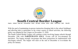 Winter Sports November-December