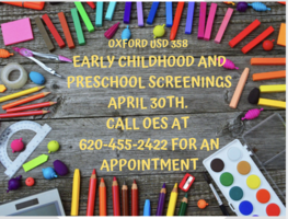 Early Childhood PK Screenings