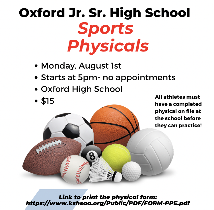 Sports physicals